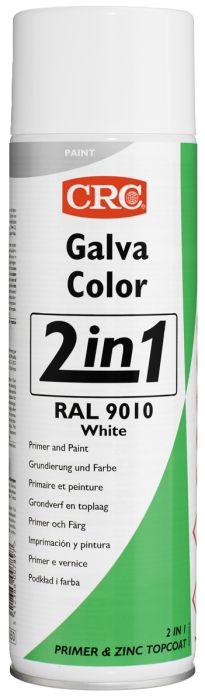 CRC GALVACOLOR RAL 9010 2-in-1 - Weiss 500 ml Spraydose