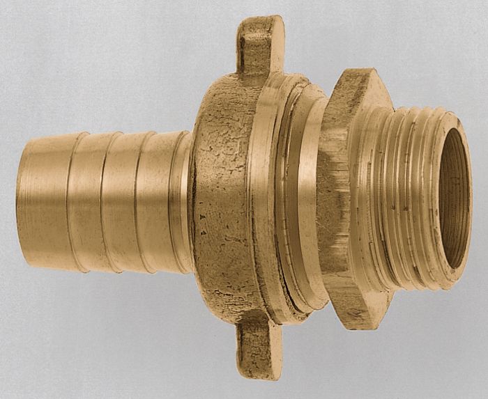 Conexión roscada de tubo vertical GEKA con rosca exterior de 3/4 de pulgada