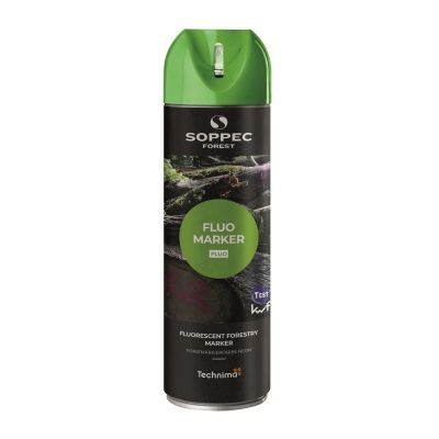 Soppec Fluo Marker Forest Color - Spray marcador de bosque verde luminoso