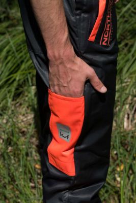 Pantalones de protección contra cortes KWF Northwood Forest pantalones