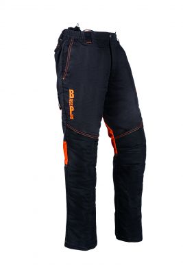 Pantalón SIP de protección contra cortes BasePro negro Kl.3 talla L
