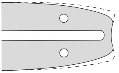 Ketten- Schienenkombinationen 3/8 Zoll, 1,3 mm, 35 cm f. Dolmar